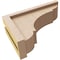 Ekena Millwork 4"W x 12"D x 8"H Classic Bryant Rough Cedar Woodgrain TimberThane Corbel, Primed Tan CORUR04X12X08BRYRCPR - alternate 6